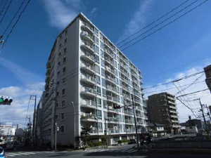 広島市西区己斐本町、マンションの外観画像です