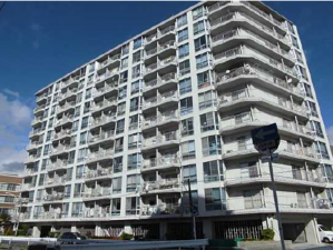 広島市西区己斐本町、マンションの外観画像です