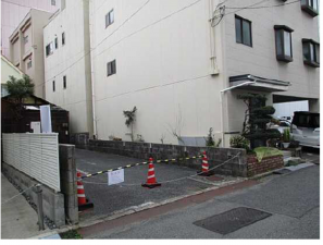 広島市西区横川町、土地の画像です