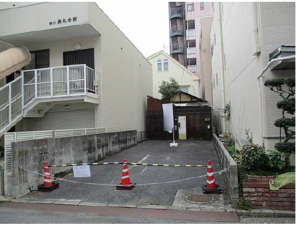 広島市西区横川町、土地の画像です