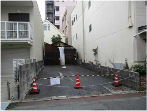 広島市西区横川町、土地の画像です