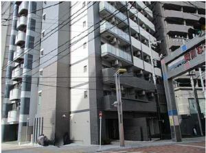 広島市西区横川町、収益物件/マンションの外観画像です