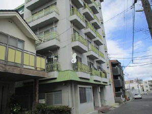 広島市西区観音本町、マンションの外観画像です