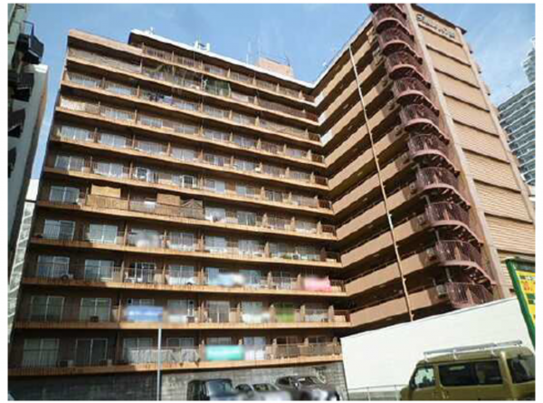 広島市中区八丁堀、マンションの外観画像です