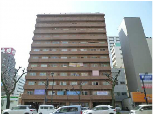 広島市中区八丁堀、マンションの外観画像です