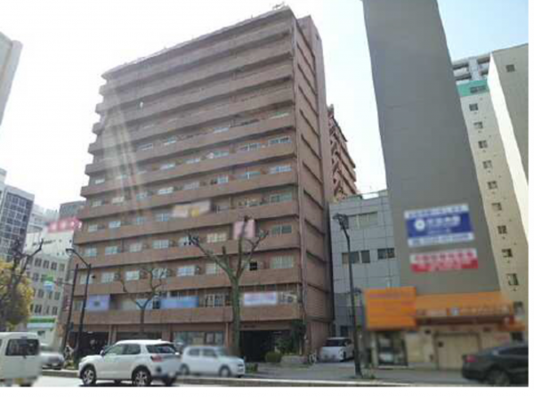 広島市中区八丁堀、マンションの外観画像です