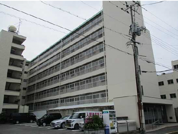 広島市西区東観音町、マンションの外観画像です