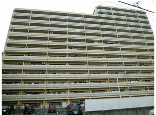 広島市東区中山南、マンションの外観画像です