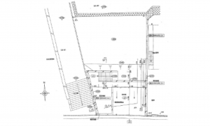広島市西区井口台、土地の間取り画像です