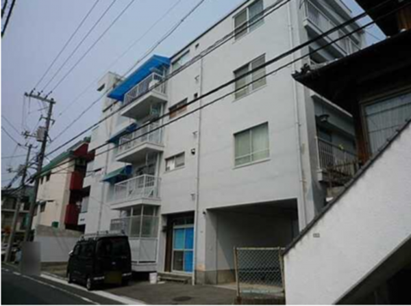 広島市南区宇品神田、収益物件/マンションの外観画像です