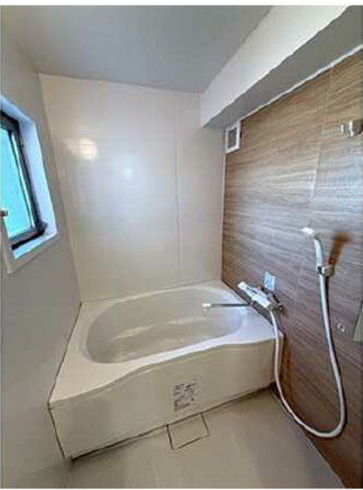 広島市南区東雲、マンションの風呂画像です