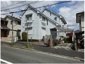 広島市南区仁保南、中古一戸建ての外観画像です