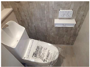 広島市中区白島九軒町、マンションのトイレ画像です