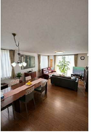 広島市南区仁保南、中古一戸建ての居間画像です