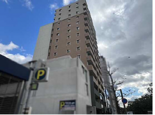 広島市中区三川町、マンションの外観画像です