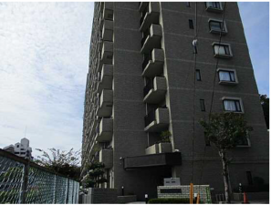 広島市西区井口台、マンションの外観画像です