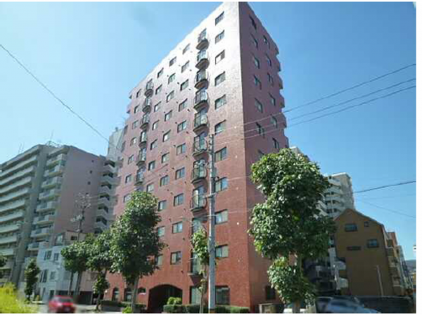 広島市中区河原町、マンションの外観画像です