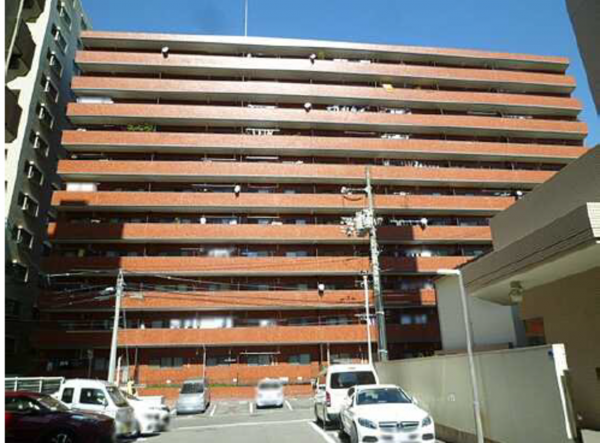 広島市中区河原町、マンションの外観画像です