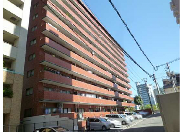 広島市中区河原町、マンションの外観画像です