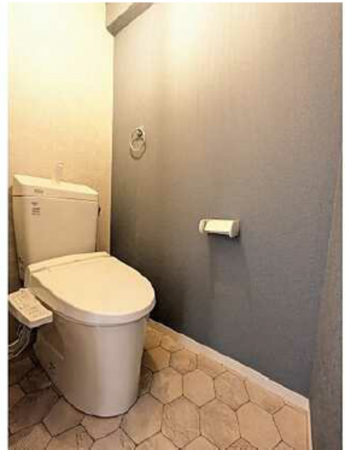 広島市中区鶴見町、マンションのトイレ画像です