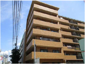 広島市西区己斐本町、マンションの外観画像です