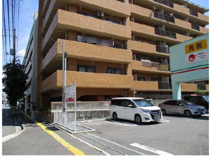 広島市西区己斐本町、マンションの外観画像です