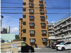 広島市西区己斐本町、マンションの外観画像です