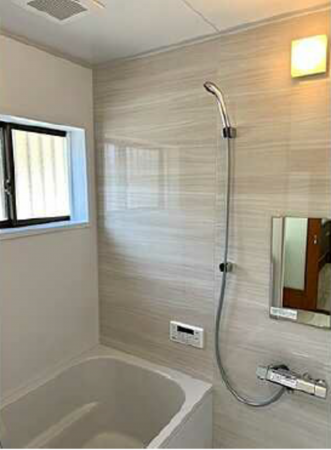 広島市東区温品、中古一戸建ての風呂画像です