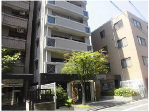 広島市西区打越町、マンションの外観画像です