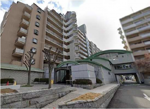 広島市南区青崎、マンションの外観画像です