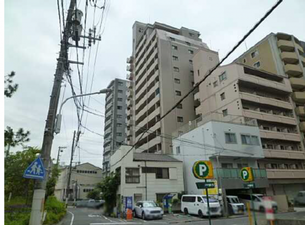 広島市中区舟入中町、マンションの外観画像です