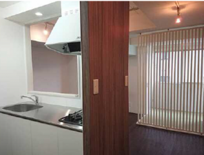 広島市中区国泰寺町、マンションのキッチン画像です