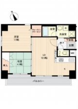 広島市中区舟入中町、収益物件/マンションの間取り画像です