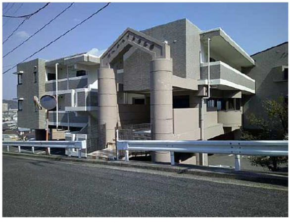 広島市西区古江西町、マンションの外観画像です