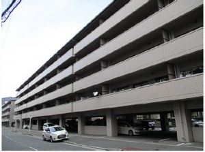 広島市西区庚午北、マンションの外観画像です