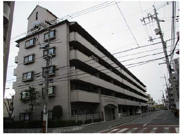 広島市西区庚午北、マンションの外観画像です