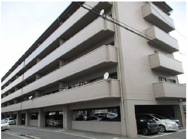 広島市西区庚午北、マンションの外観画像です