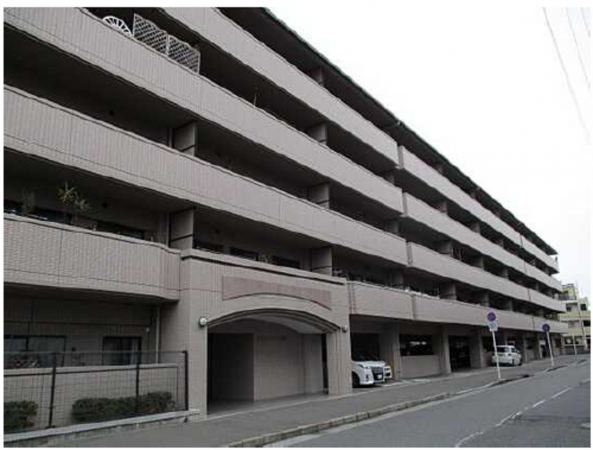 広島市西区庚午北、マンションの外観画像です
