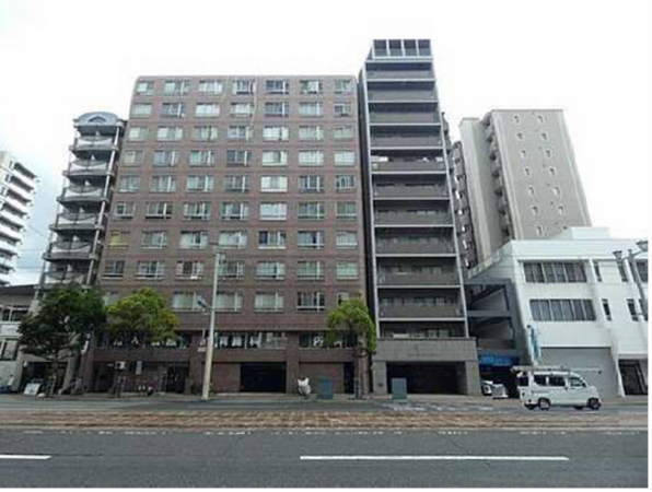 広島市中区舟入中町、マンションの外観画像です