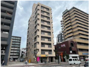 広島市中区大手町、マンションの外観画像です