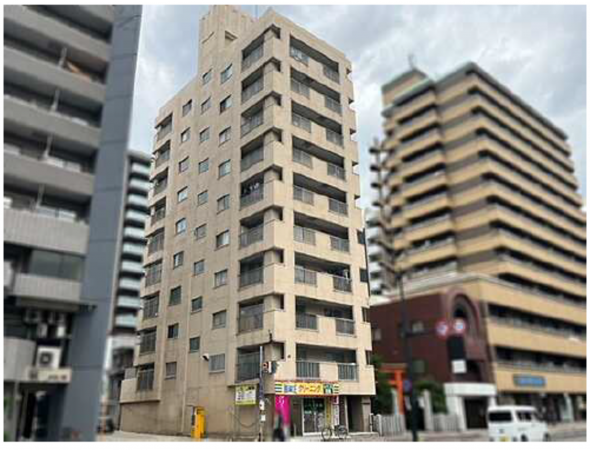 広島市中区大手町、マンションの外観画像です