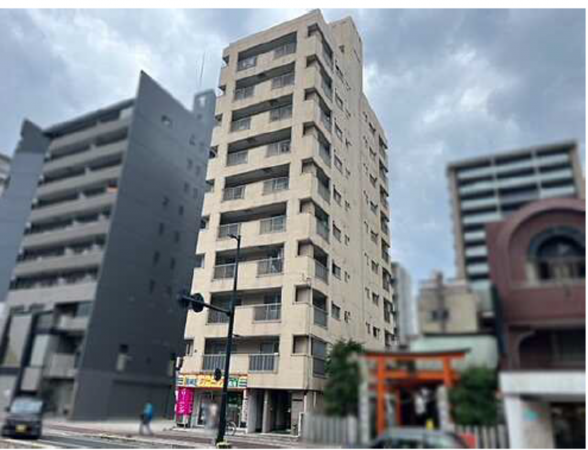 広島市中区大手町、マンションの外観画像です