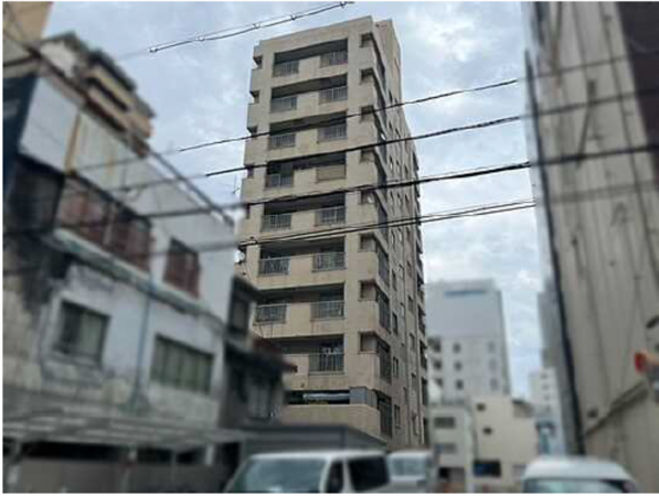 広島市中区大手町、マンションの外観画像です