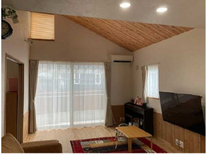 広島市東区戸坂大上、中古一戸建ての居間画像です