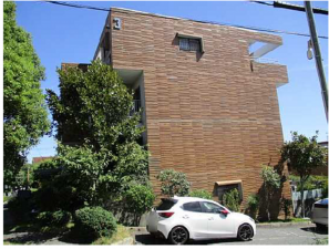 広島市西区鈴が峰町、マンションの外観画像です