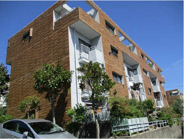 広島市西区鈴が峰町、マンションの外観画像です