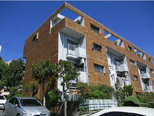 広島市西区鈴が峰町、マンションの外観画像です