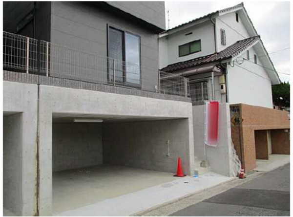 広島市西区井口鈴が台、新築一戸建ての外観画像です