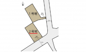 広島市西区古江西町、土地の間取り画像です