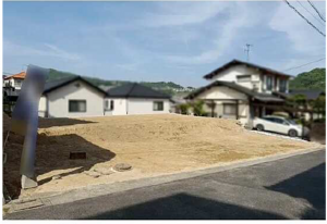 広島市西区己斐上、土地の画像です